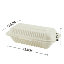 Hot new products disposable hot dog packaging box for sale/Disposable Corn Starch Food Container